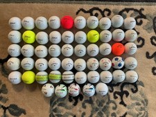 55 Golfbälle- AAAAA- Marke: s. Bild - bunt - wie neu