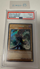 Yu-Gi-Oh! Dunkler Magier DE001 PSA 9 Mint German Dark Magician