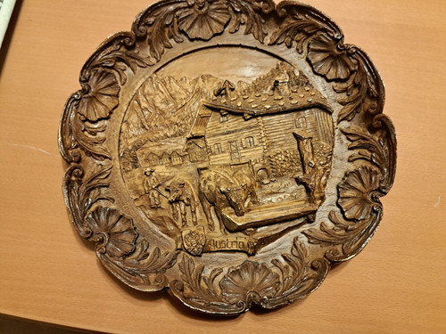 Wandteller austria holz - wandteller,