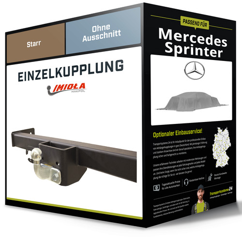 Starre anhängerkupplung für - anhängerkupplung,