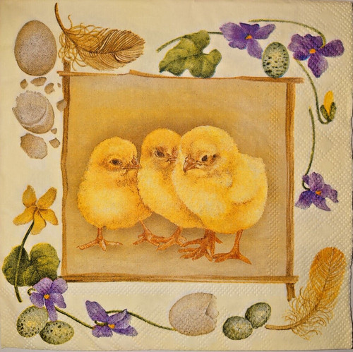 Servietten küken ostern - ~,