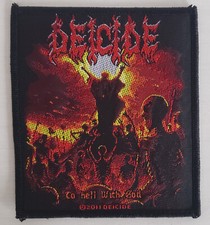 DEICIDE - To Hell With God Aufnäher Patch Official Merchandise DEATH METAL