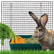 Futterschale & Wasserschale mit Halterung für Kleintiere - 5,5 Liter