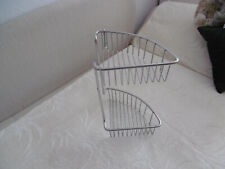 Edelstahl Regal, Ablage, Eckregal für`s Bad, Dusche