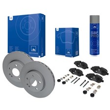 ATE Bremsscheiben + Beläge Bremsenreiniger vorne für Mercedes V-Klasse Marco