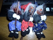 4 kleine Hexen- mehrfarbig