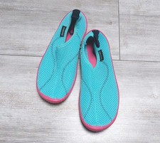 TRIBORD Badeschuhe Gr. 32 33 Mädchen Sommer blau Segeln Wasser Strand Bad Schuhe