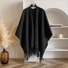 Winter Damen Poncho Schal