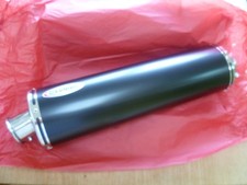 NEU Beowulf Auspuff Endcan Suzuki 1200 Bandit Mk2 OVAL SCHWARZ EDELSTAHL