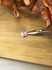 Marienkäfer Rosa Charm für Pandora Armband | Charm | Anhänger | 925er silber