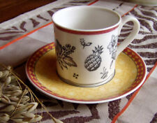 V&B SWITCH PLANTATION   Kaffeetasse mit Untertasse  sehr gut  VILLEROY&BOCH mehr