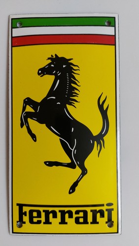 Ferrari tür schild - ferrari,