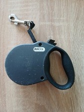 " SCHWARZE ROLL-LEINE GRÖßE XS "