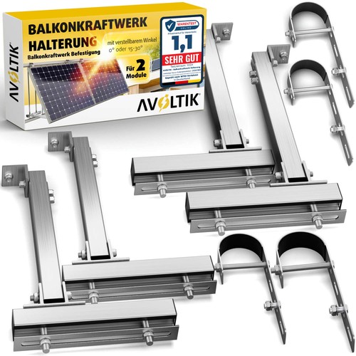 2er set geländer halterung - set,