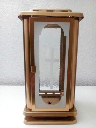 Grablampe edelstahl bronze - grablampe,