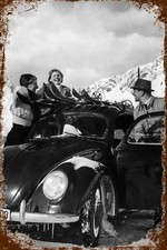 Blechschild VOLKSWAGEN VW