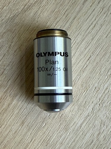 Olympus plan 100x oil - plan, 100x/1.25