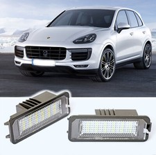 2x LED Kennzeichenleuchte Porsche Cayenne 92A Nummernschild Wagennummer
