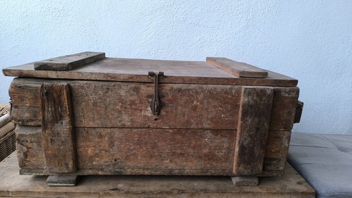 Schöne antike holzkiste - schöne,,