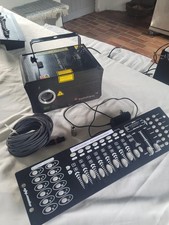 Profi-1000mW 1W Bühnenlicht RGB DMX ILDA Lasershow blau Animation Grafik Laser