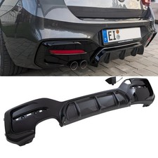 Sport Competition Diffusor Schwarz Carbon 2-Rohr für BMW F20 F21 mit M-Paket LCI