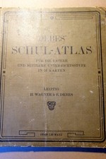 DEBES - Schulatlas von 1915 -