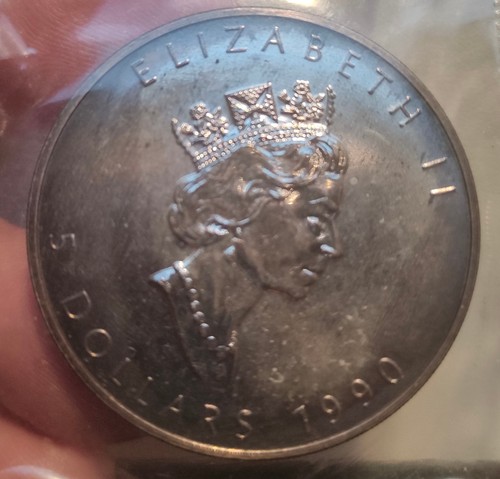 Silbermünze canada dollar - silbermünze, 5