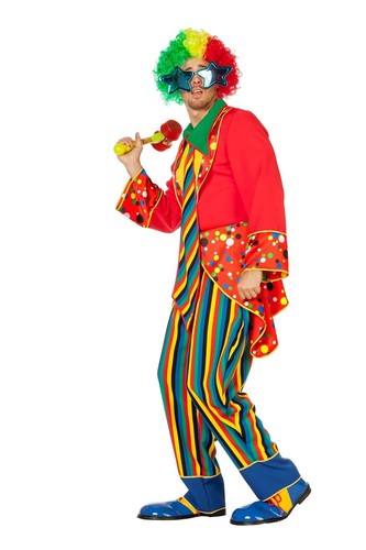 Clown herrenkostüm - clown,