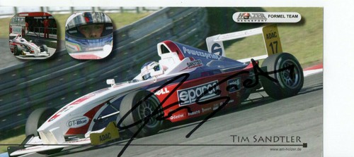 Autogramm tim sandtler - tim,