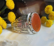 Ω orientalischer Ring Onyx