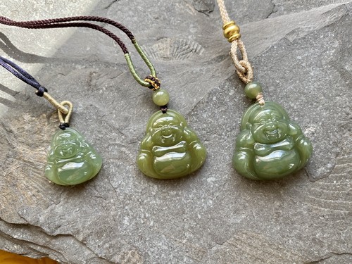 Halskette mit hetian jade - mit,