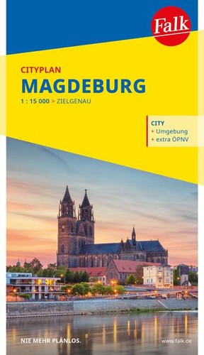 Falk cityplan magdeburg - falk,