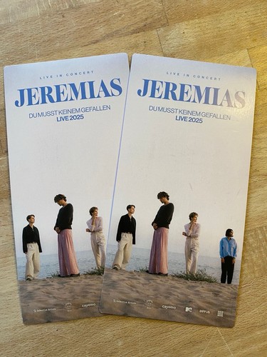Tickets für jeremias - tickets,