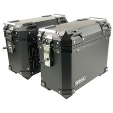 Seitenkoffer Alu Design Set &