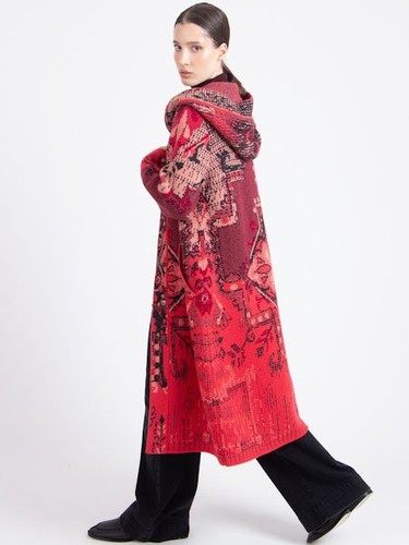 Dicker strickmantel coat - -25%,
