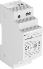 Poppstar Hutschienen-Netzteil 15V DC 2A 30W (Input 100-240V AC)