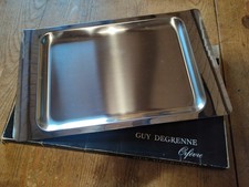 Guy Degrenne Tablett Edelstahl