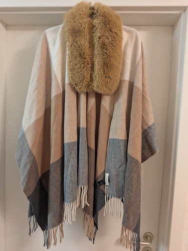 Monsoon kariertes cape - monsoon, cape/poncho