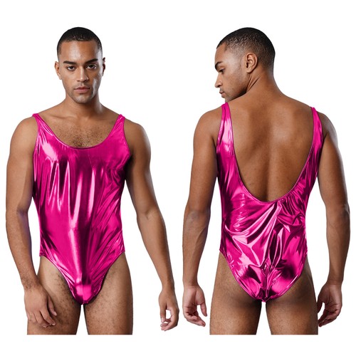 Herren glänzend body - glänzend,