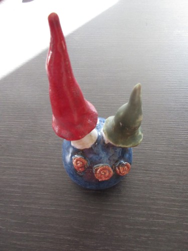 Rosenkugel keramik handarbeit - rosenkugel,