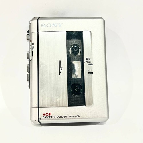 Sony tcm 450 walkman cassette - tcm-450,