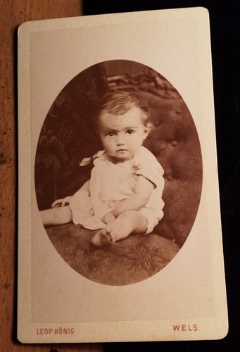 Sitting little child - baby, /