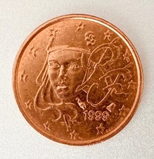 Seltene 1 Euro Cent Münze