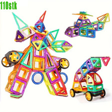 110PCS Blocks Magnetic