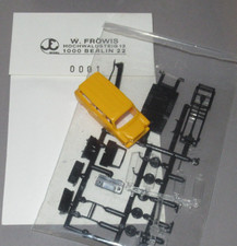 FRÖWIS Bausatz Ford Transit Kleinbus gelb in OVP 0001 H0  1/87