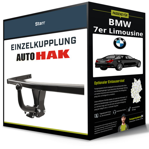 Starre anhängerkupplung für - starre,