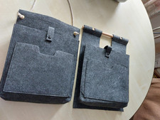 2 x Filz hängende Organizer für Wand, Heizkörper etc.
