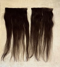 Haarverlängerung(hair extension) - dunkelbraun 2x100gr (nur einmal verwendet)