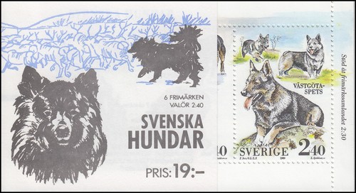 Markenheftchen 144 schwedische - 144,