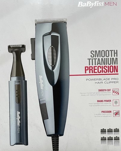 Babyliss men smooth - men, titanium